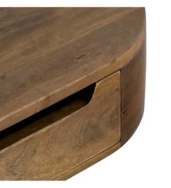 Szafka nocna RUKNO 50 cm drewno mango brązowa*Zona-Design Outlet