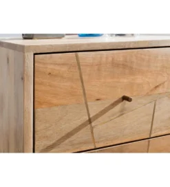 Szafka nocna SIKAR 40 cm drewno mango*WOHNLING, GERMANY Outlet