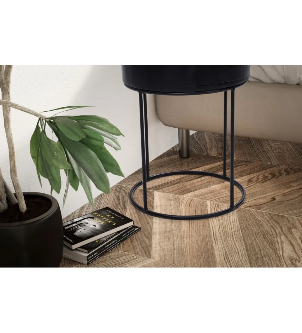 Szafka nocna WOHNLING 40 cm drewno mango*WOHNLING, GERMANY Clearance