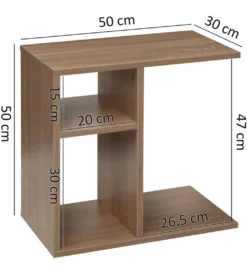 Szafka nocna WOHNLING 50 cm w optyce dąb sonoma*WOHNLING, GERMANY