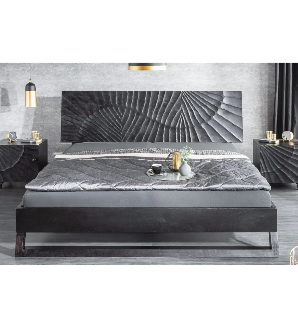 Szafka nocna ZEUS Scorpion 50 cm drewno mango*Invicta Interior Outlet