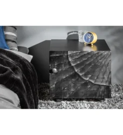 Szafka nocna ZEUS Scorpion 50 cm drewno mango*Invicta Interior Outlet