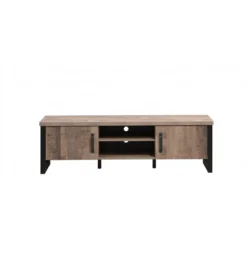Szafka pod TV EMILE 166 cm w optyce dąb tytoniowo-brązowy*MCA New