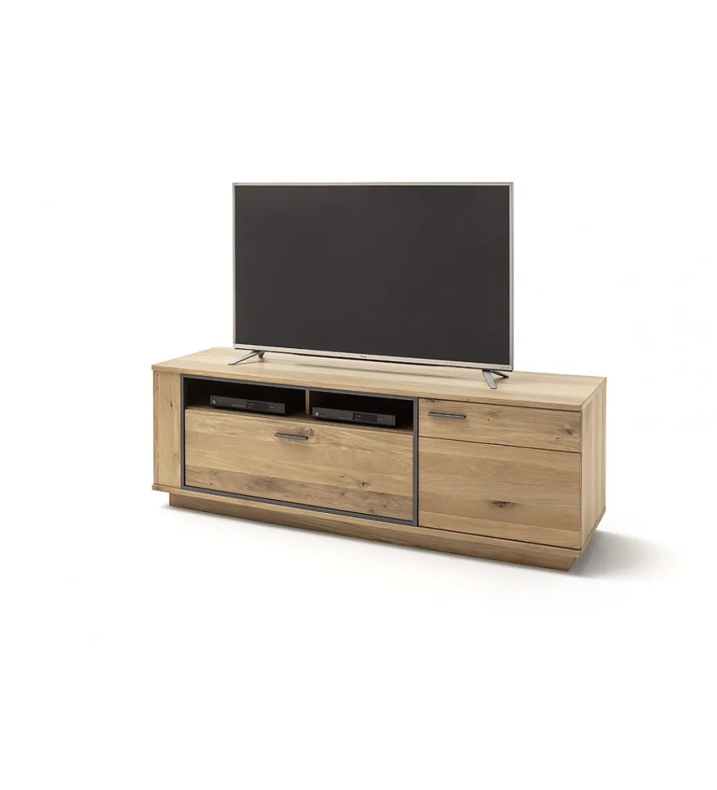 Szafka RTV CAMPINAS 180 cm w optyce dąb bianco*MCA Clearance