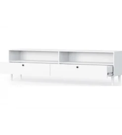 Szafka RTV DULLUM 200 cm biały*ELTAP