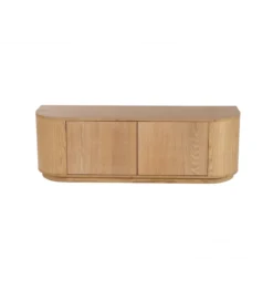 Szafka RTV NOVERO 140 cm fornir dębowy*LF-Design Sale