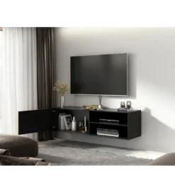 Szafka RTV wisząca MEORATI 150 cm w optyce dąb artisan*ELTAP Clearance