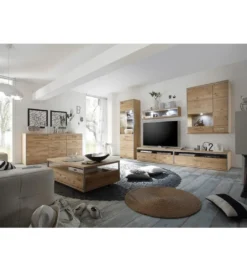 Szafka wisząca ESPERO 94 cm Dąb Sękaty W Kolorze Bianco prawostronna*MCA New