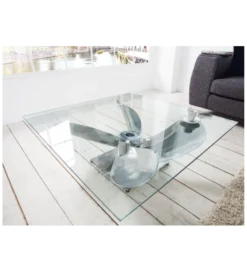Szkło do stolika Ocean 85 cm*Invicta Interior New