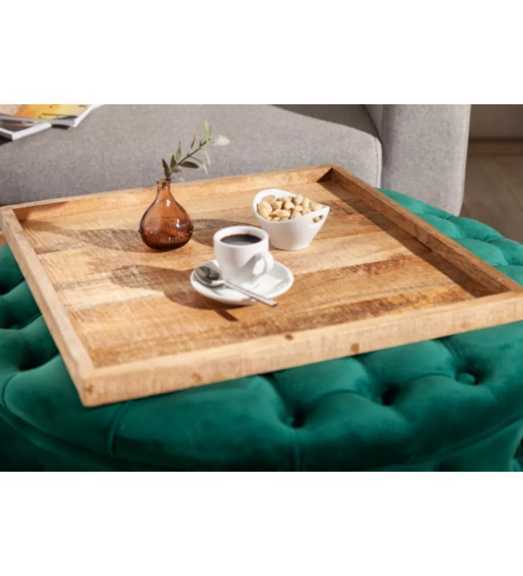 Taca FINICE Makassar 50 cm drewno mango*Invicta Interior