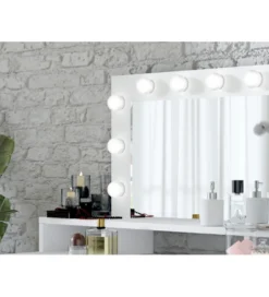 Toaletka DIVA 120 cm biała z oświetleniem*Helvetia Sale