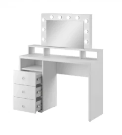 Toaletka DIVA 120 cm biała z oświetleniem*Helvetia Sale