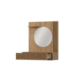 Toaletka wisząca ENTSIAN 85 cm w optyce dąb artisan*ELTAP New