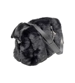 Torba MIKA FURR czarna*KDesign Discount