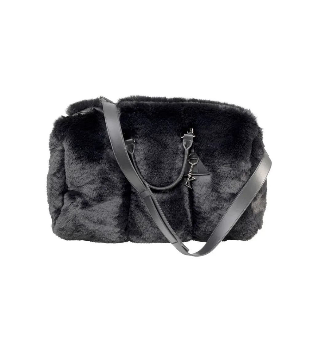 Torba MIKA FURR czarna*KDesign Discount