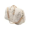 Torba MIKA FURR kremowa*KDesign Outlet