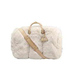 Torba MIKA FURR kremowa*KDesign Outlet