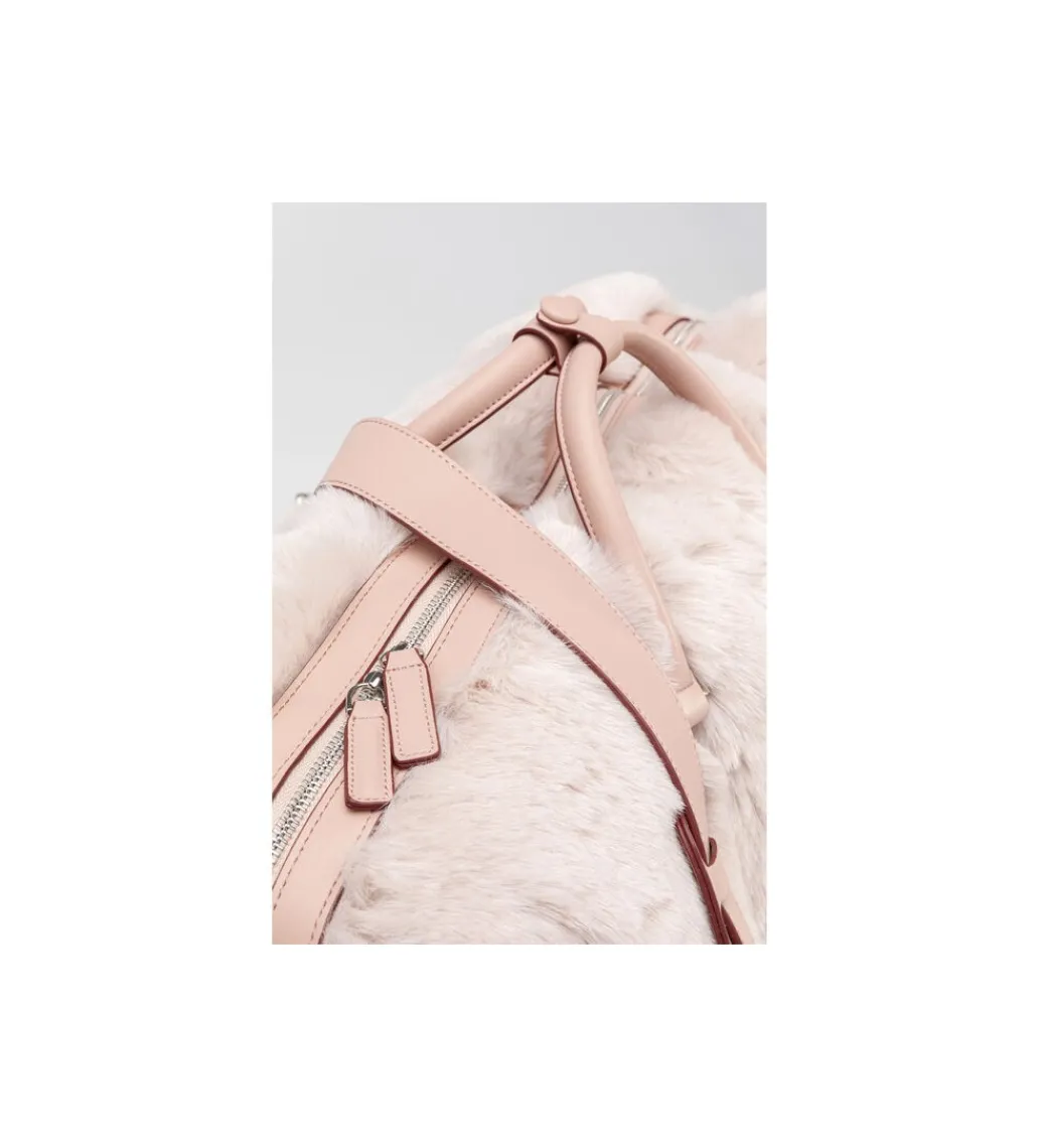 Torba MIKA FURR pudrowy róż*KDesign Online