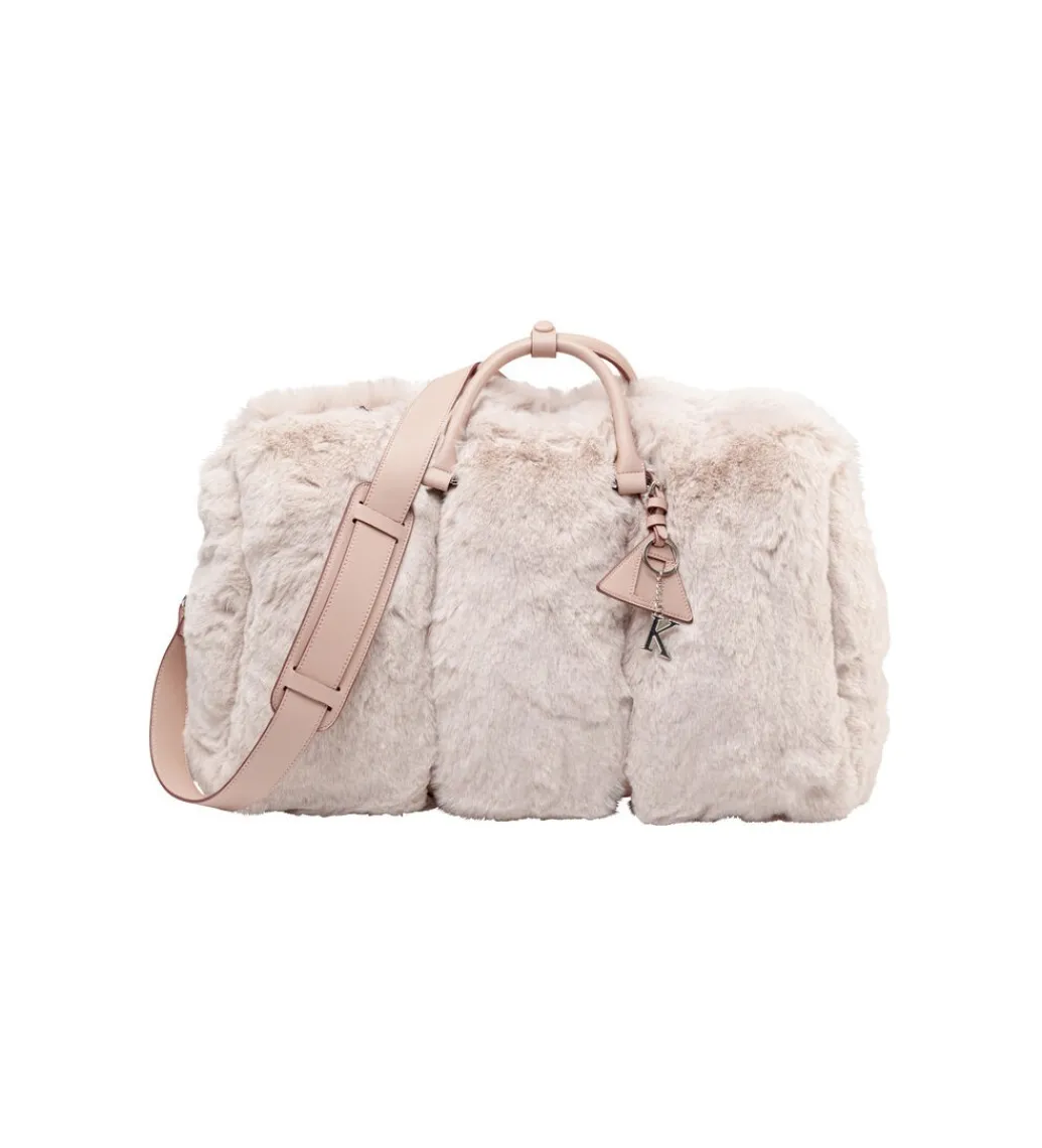 Torba MIKA FURR pudrowy róż*KDesign Online