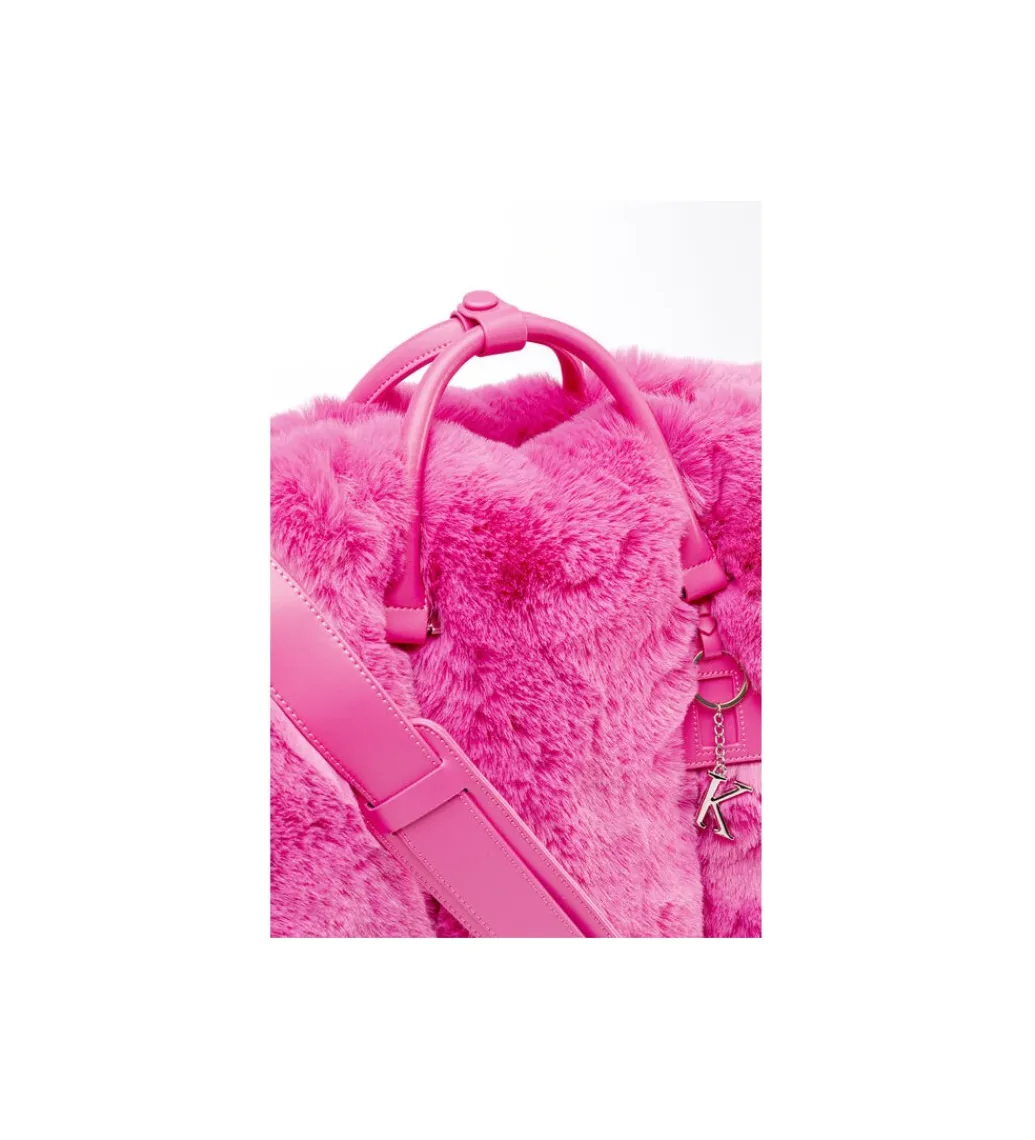 Torba MIKA FURR różowa*KDesign Discount