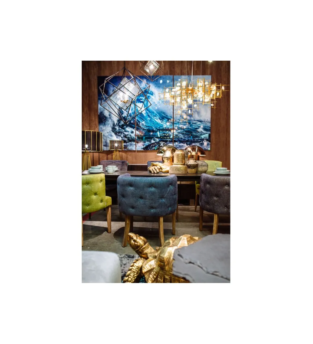 Tryptyk obraz WAVE 160 x 240 cm szklany*KDesign Hot
