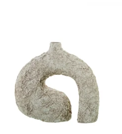 Wazon ABSTRACT 30 cm ceramika biały*Exclusivas Discount