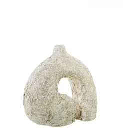 Wazon ABSTRACT 30 cm ceramika biały*Exclusivas Discount