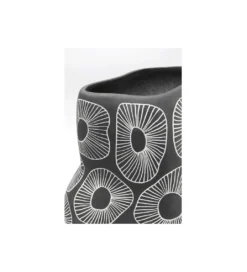 Wazon ANEMONE 33 cm szare*KDesign Hot