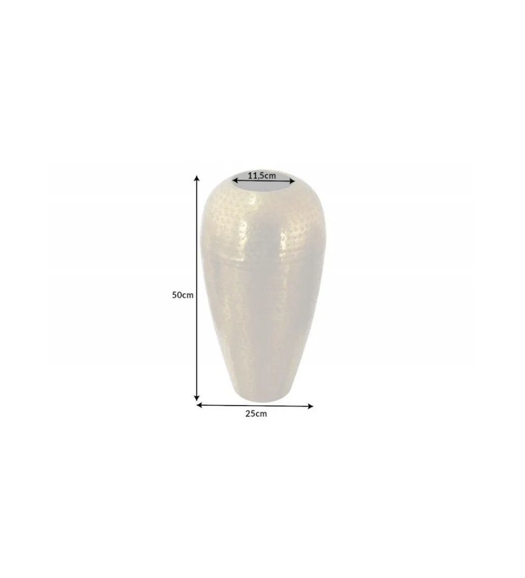 Wazon BRILANT 25 cm złoty*Invicta Interior Discount