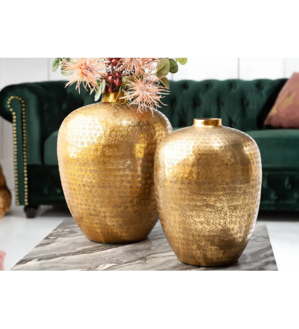 Wazon BRILANT SET 2 złoty*Invicta Interior Sale