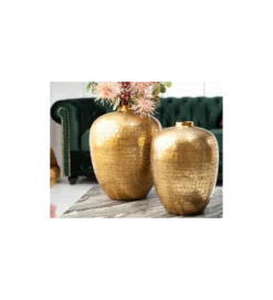 Wazon BRILANT SET 2 złoty*Invicta Interior Sale