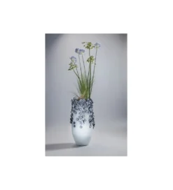Wazon BUTTERFLIES 50 cm jasnoniebieski*KDesign Best