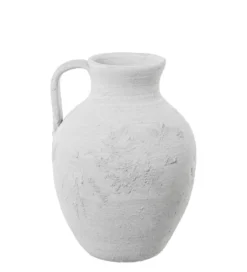 Wazon ESTAMRO 33 cm białoszary*Exclusivas Clearance