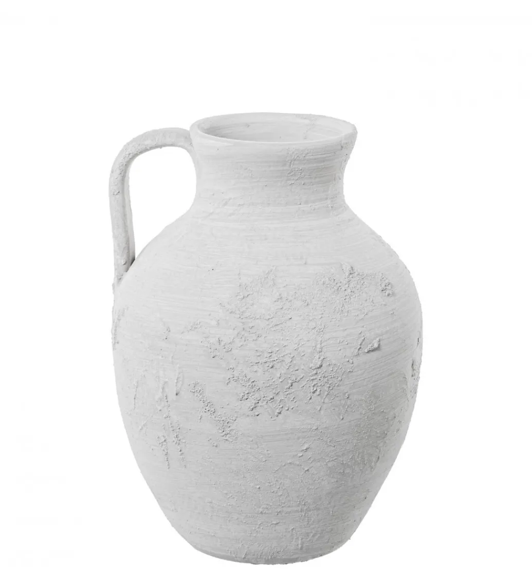 Wazon ESTAMRO 33 cm białoszary*Exclusivas Clearance