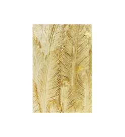 Wazon FEATHERS 80 cm złota*KDesign
