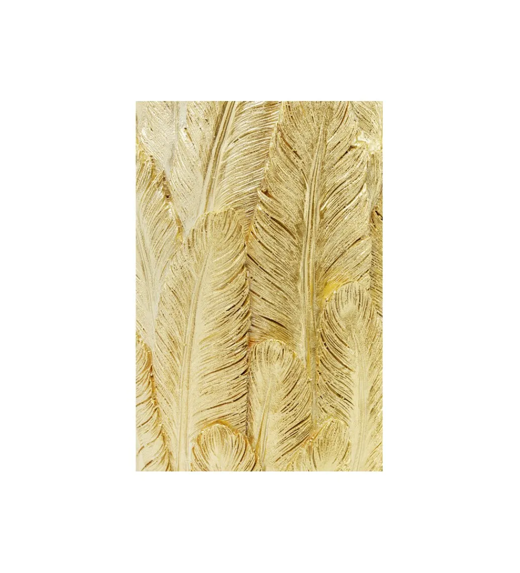 Wazon FEATHERS 80 cm złota*KDesign