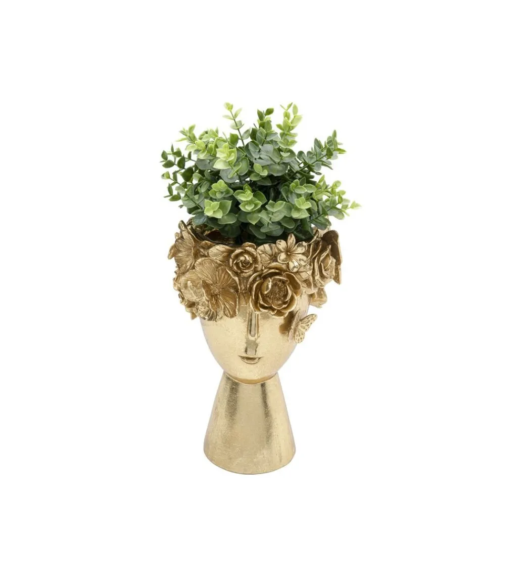 Wazon Flowercrown 20 cm złoty*KDesign Online