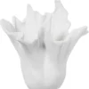 Wazon FOWER 30 cm ceramika biały*Exclusivas Outlet