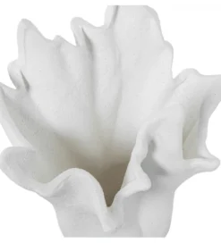 Wazon FOWER 30 cm ceramika biały*Exclusivas Outlet