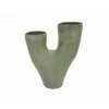 Wazon FUNGI 38 cm zielony*Imeri Clearance
