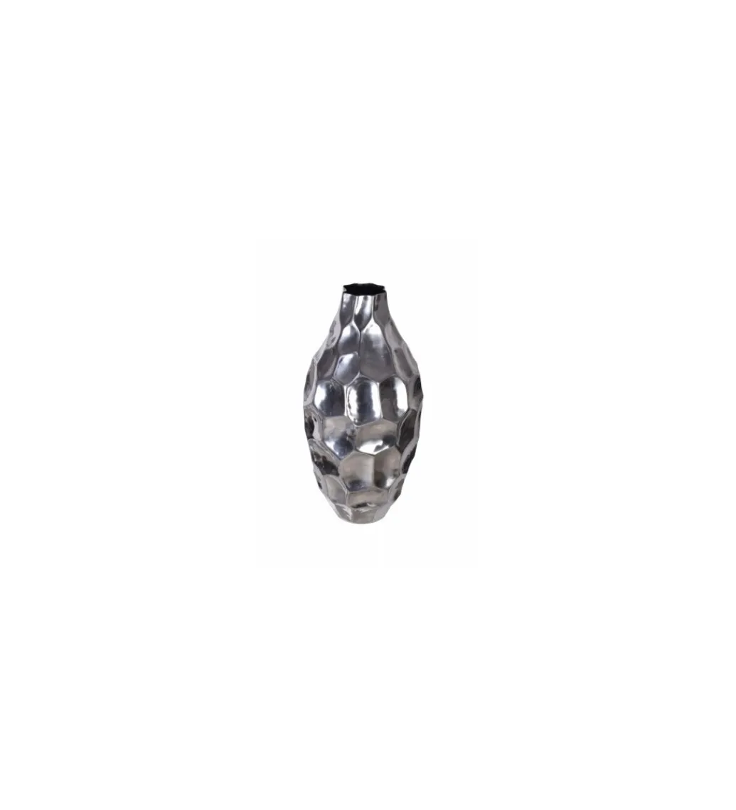 Wazon Kerrash Orient 45 cm srebrny*Invicta Interior Clearance