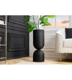 Wazon OMAI 70 cm czarny*Invicta Interior