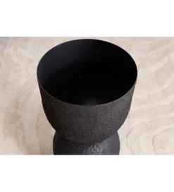Wazon OMAI 70 cm czarny*Invicta Interior