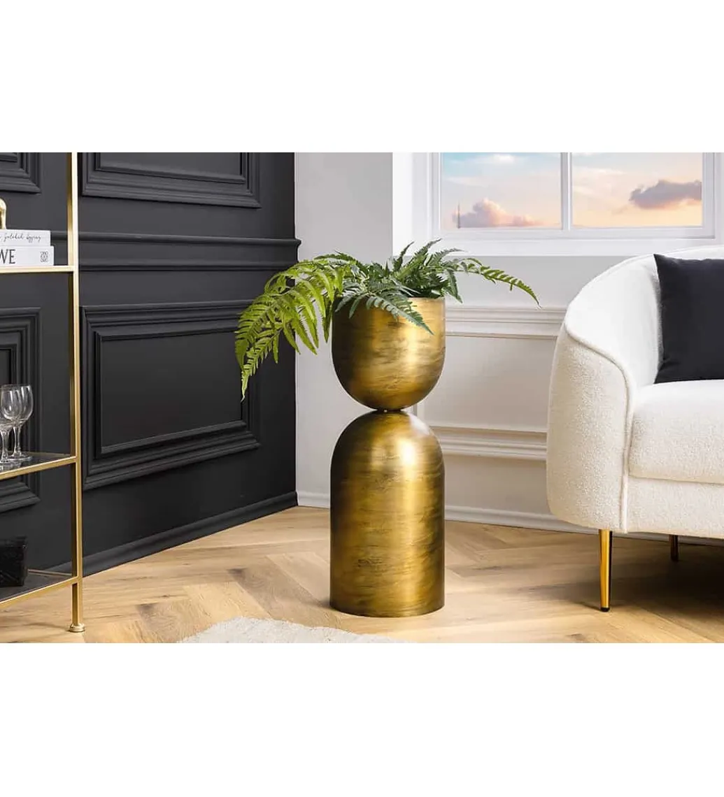 Wazon OMAI 70 cm złoty*Invicta Interior Outlet