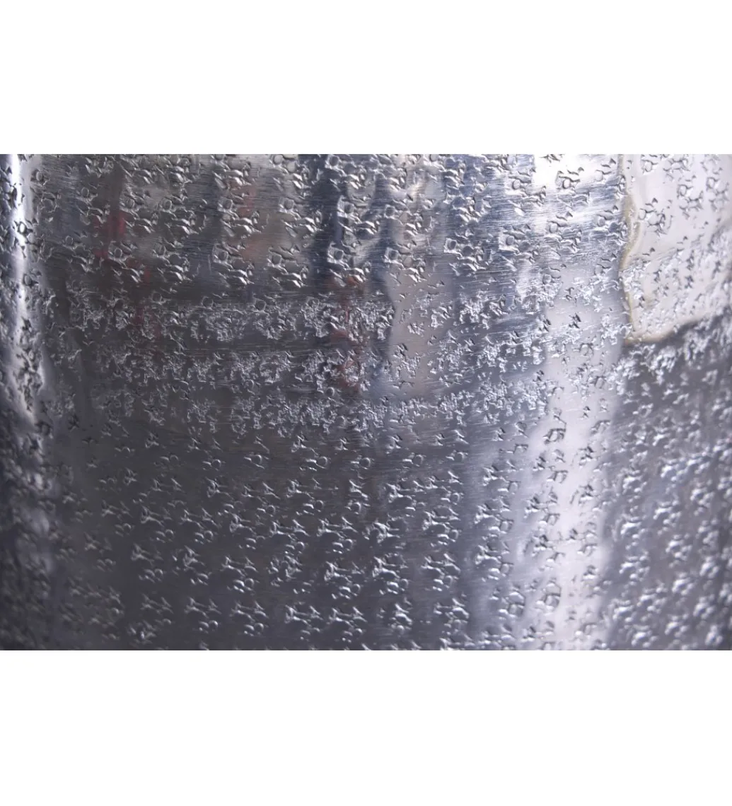 Wazon ORIENT 25 cm srebrny*Invicta Interior Clearance