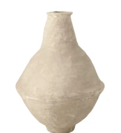 Wazon Paper Mache  60 cm Biały*J-Line Outlet