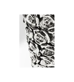Wazon ROSE MULTI 36 cm chromowany*KDesign