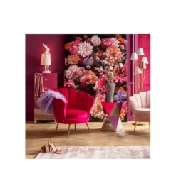 Wazon ROSE MULTI 36 cm chromowany*KDesign