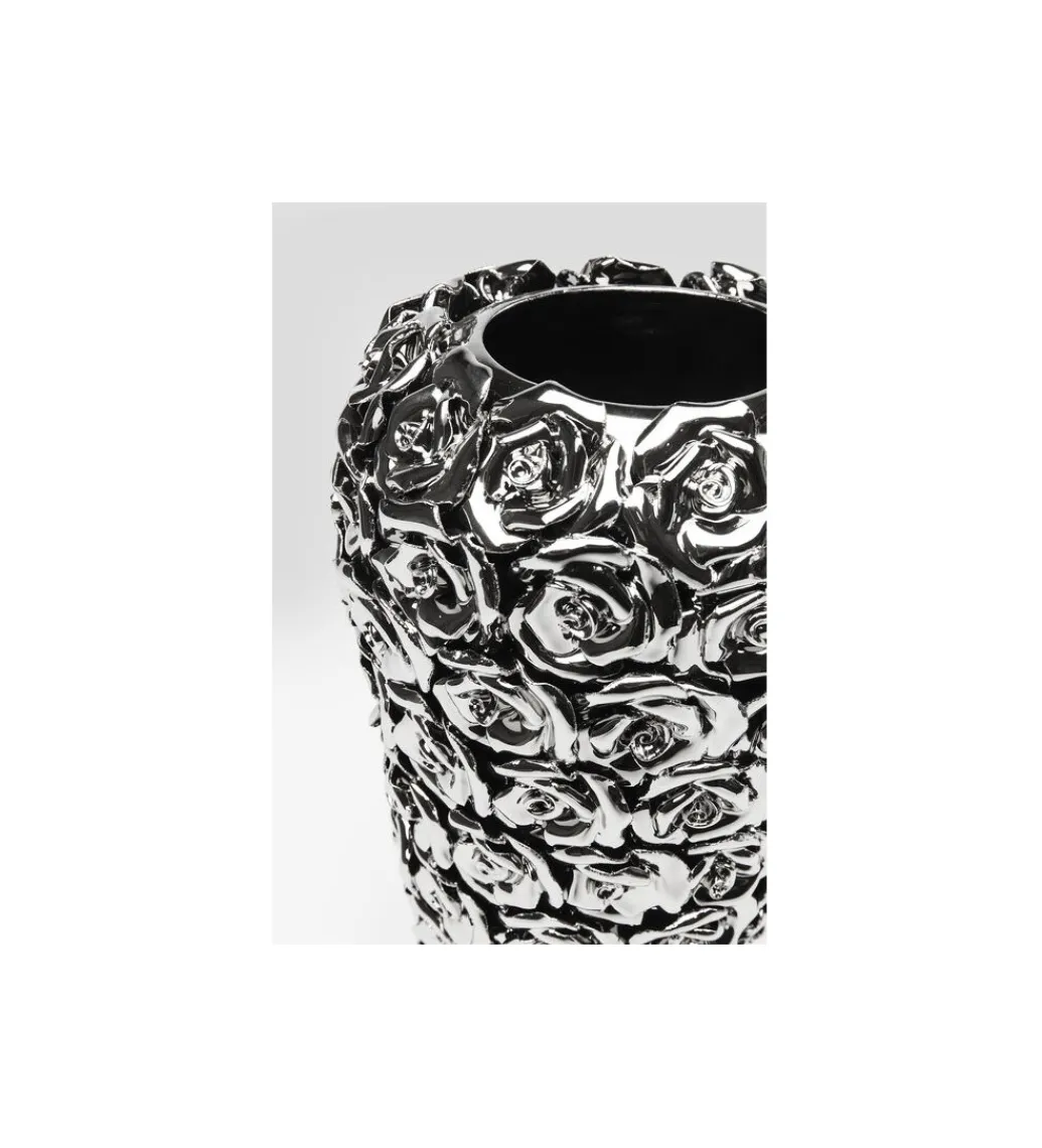 Wazon ROSE MULTI 45 cm chromowany*KDesign New