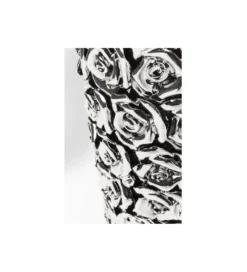 Wazon ROSE MULTI 45 cm chromowany*KDesign New